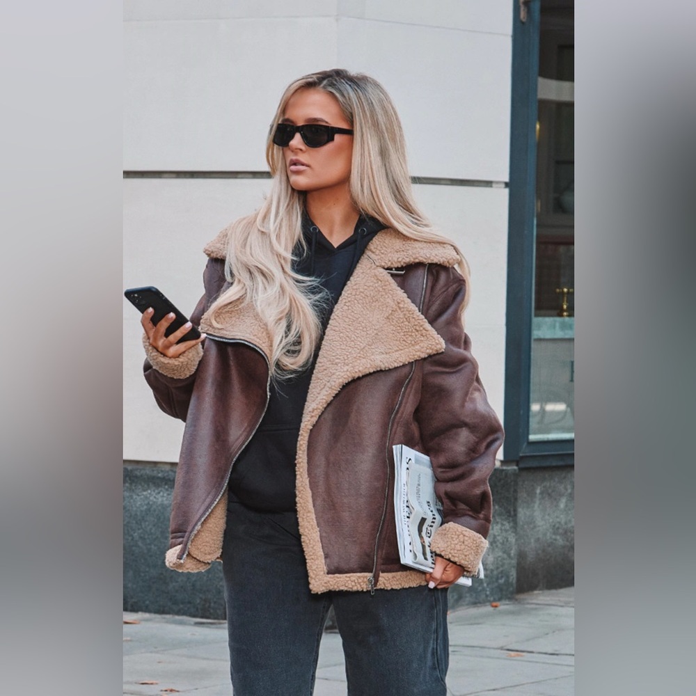 PLT Borg lined Aviator Jacket